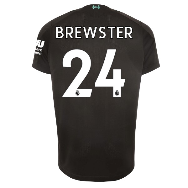 Camiseta Liverpool NO.24 Brewster 3ª 2019/20 Negro